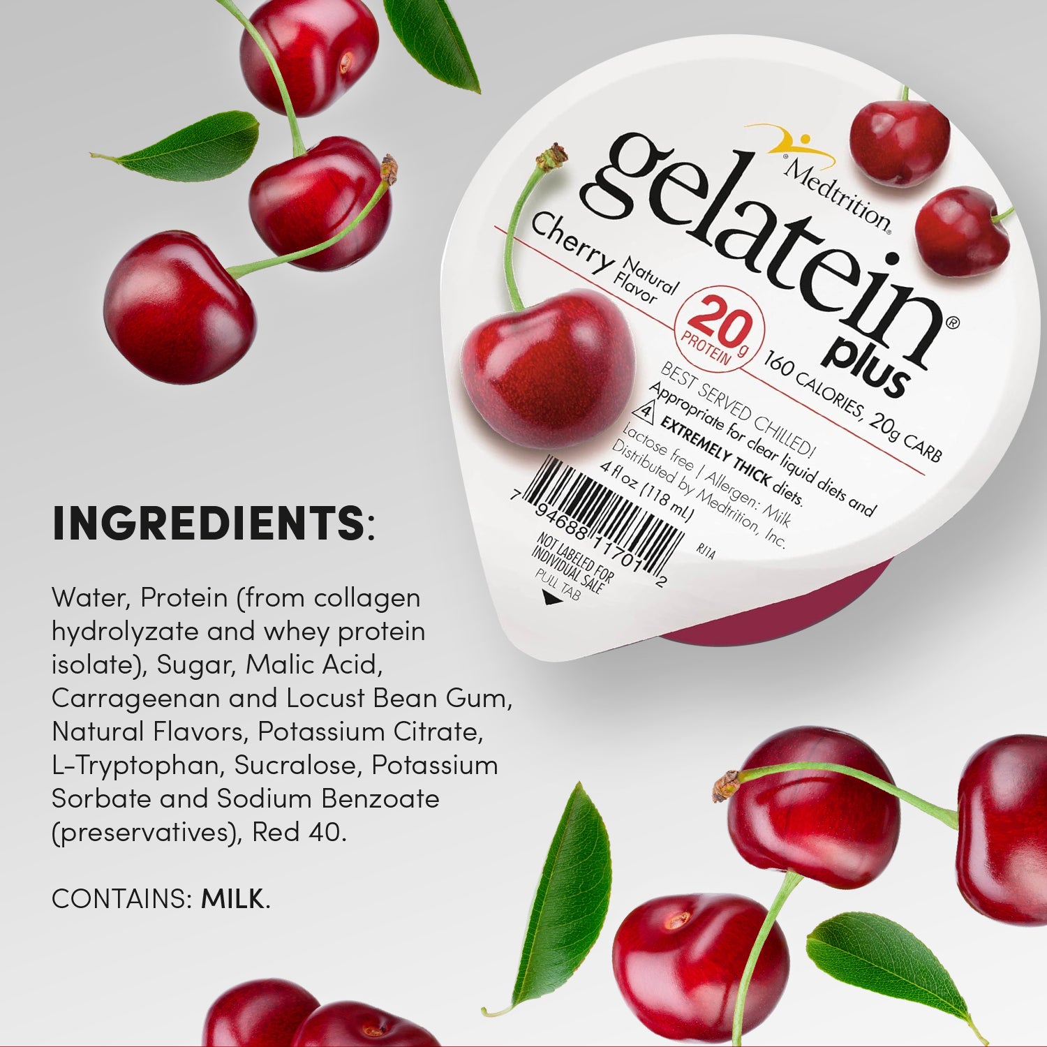 gelatein plus - cherry