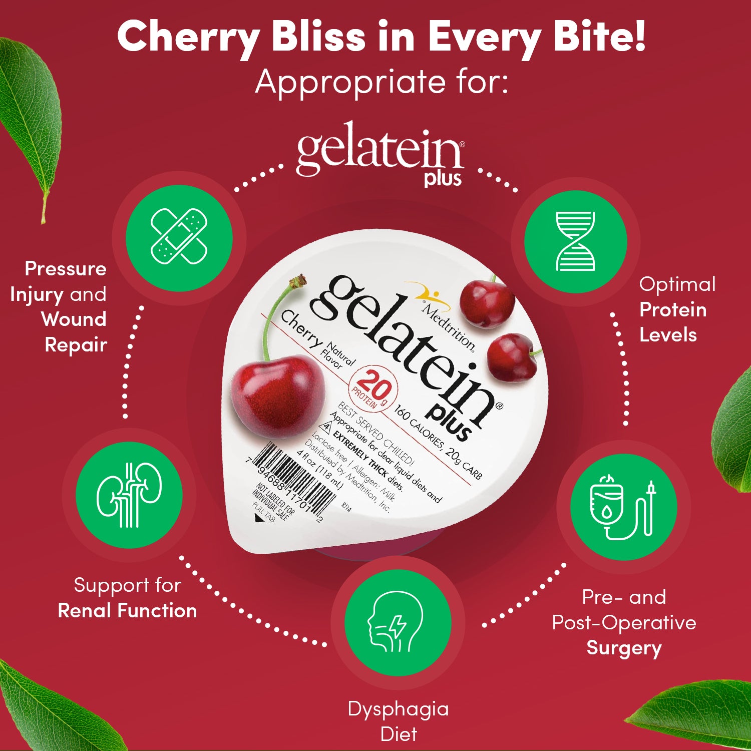 gelatein plus - cherry