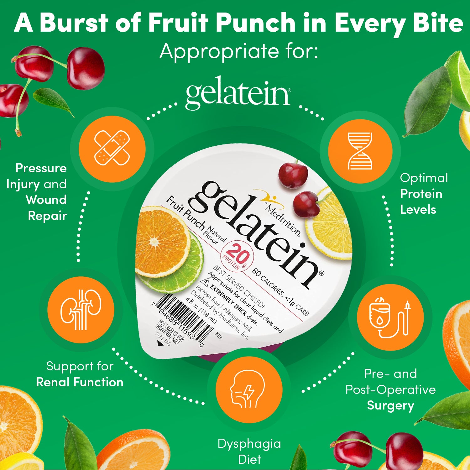 gelatein - fruit punch