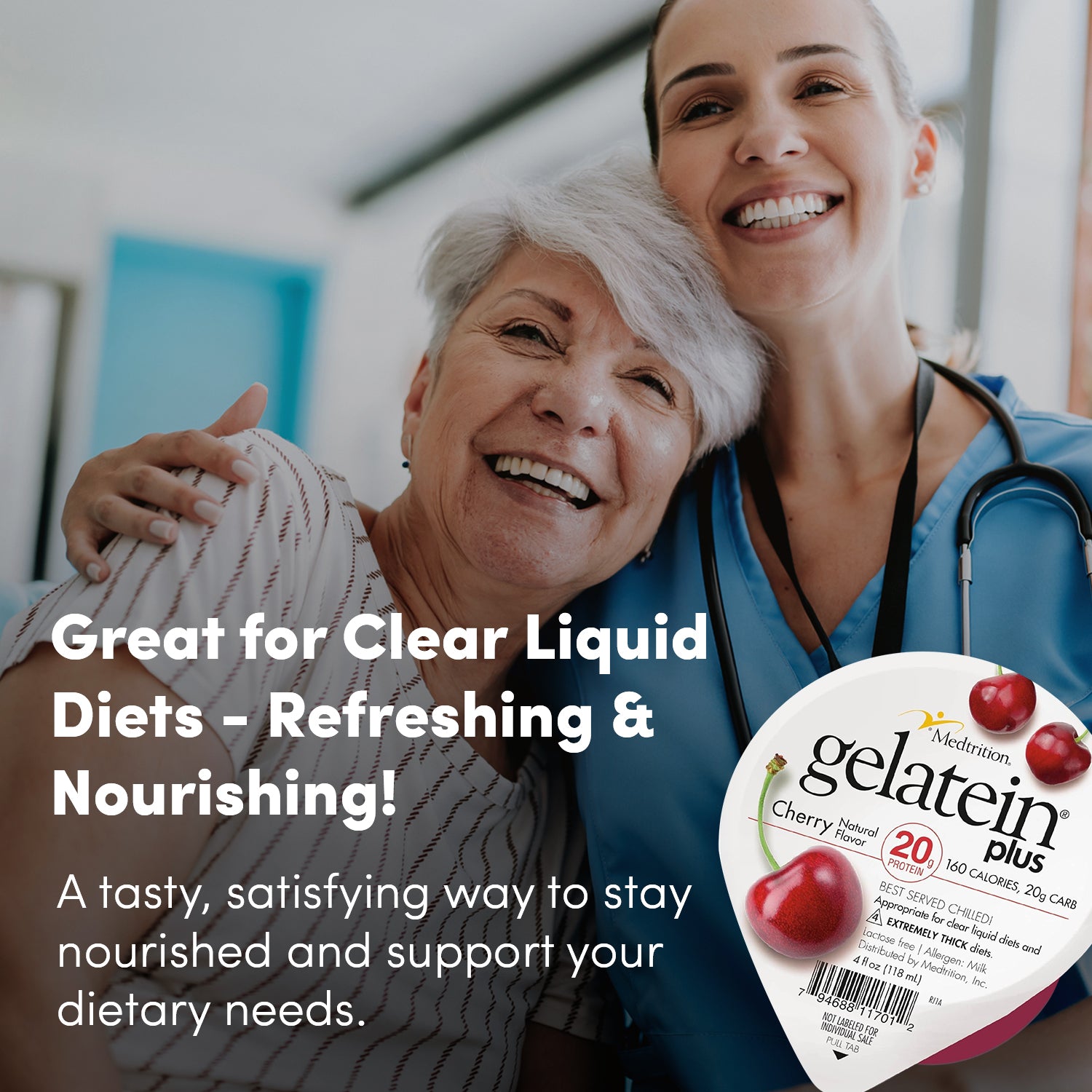 GELÉE RICH ÉTIN MILK 60mL Gelatein® Plus Protein – Medtrition