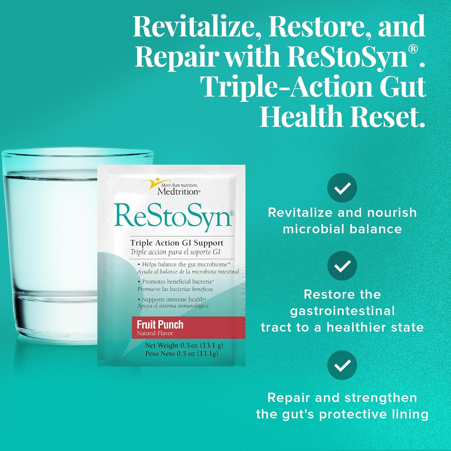 ReStoSyn® Triple Action GI Support
