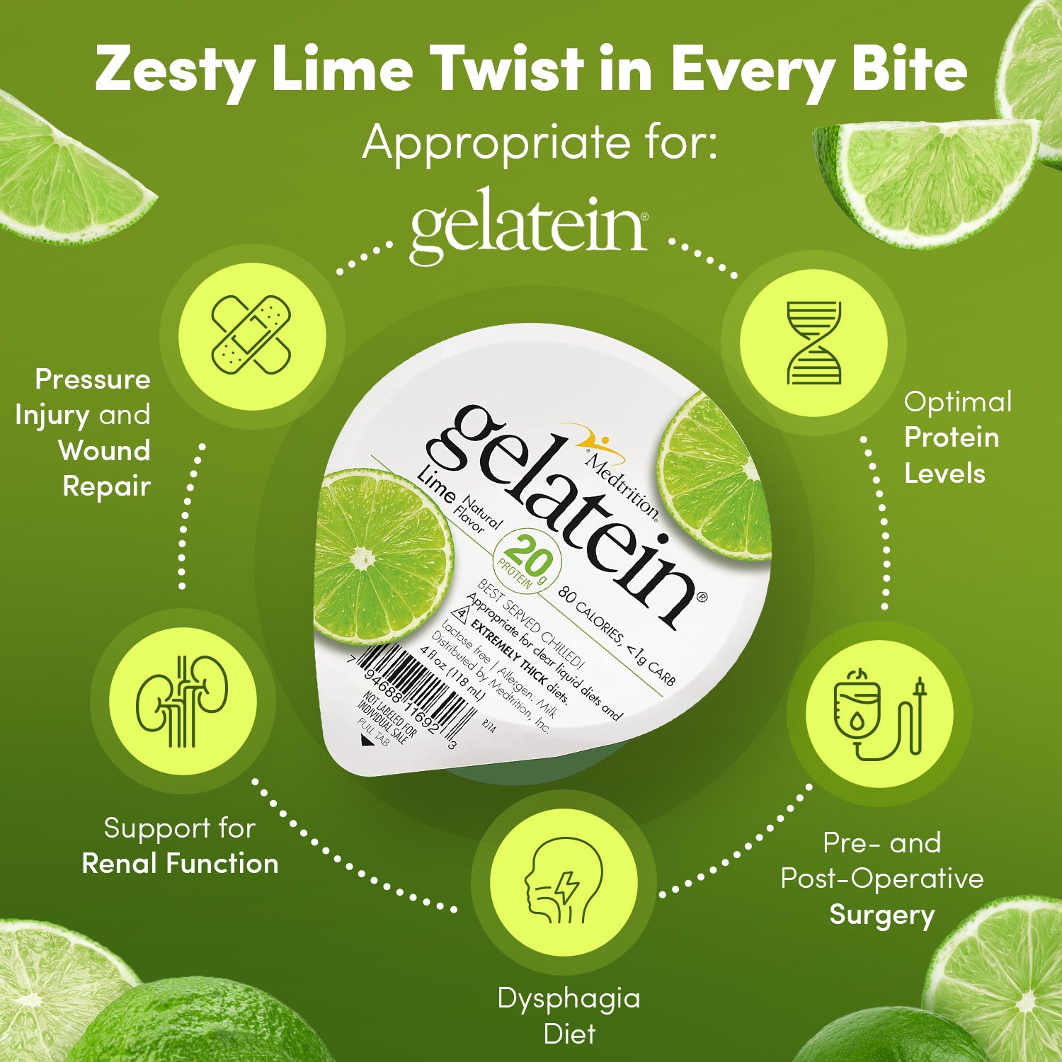 gelatein - lime