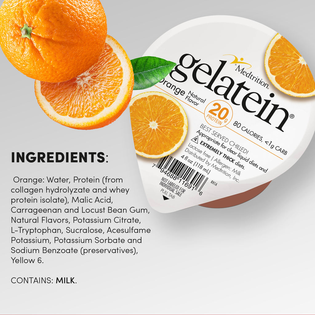 gelatein - orange