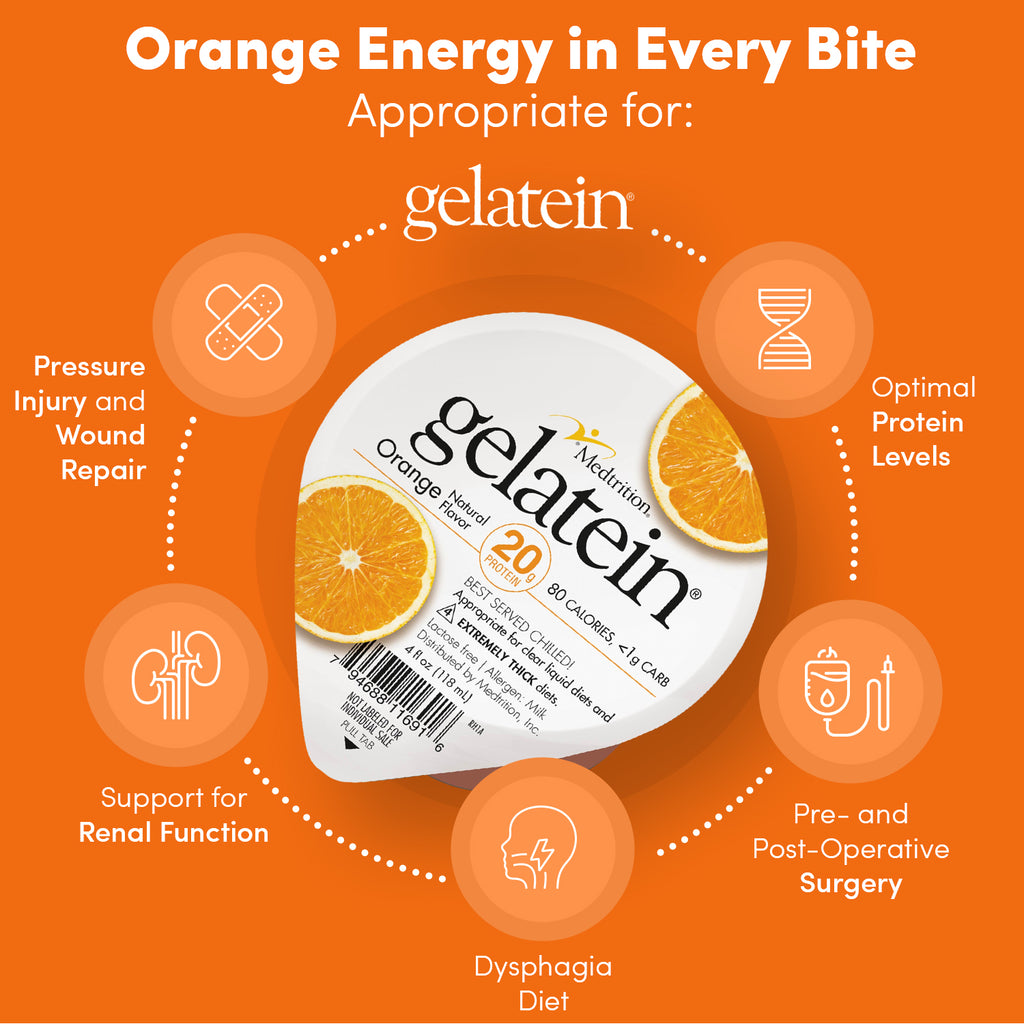 gelatein - orange
