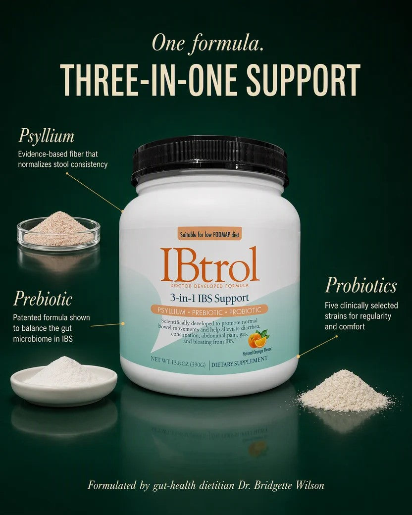 IBtrol® 3-in-1 IBS and Sensitive Gut Support