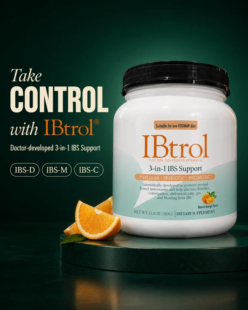 IBtrol® 3-in-1 IBS and Sensitive Gut Support