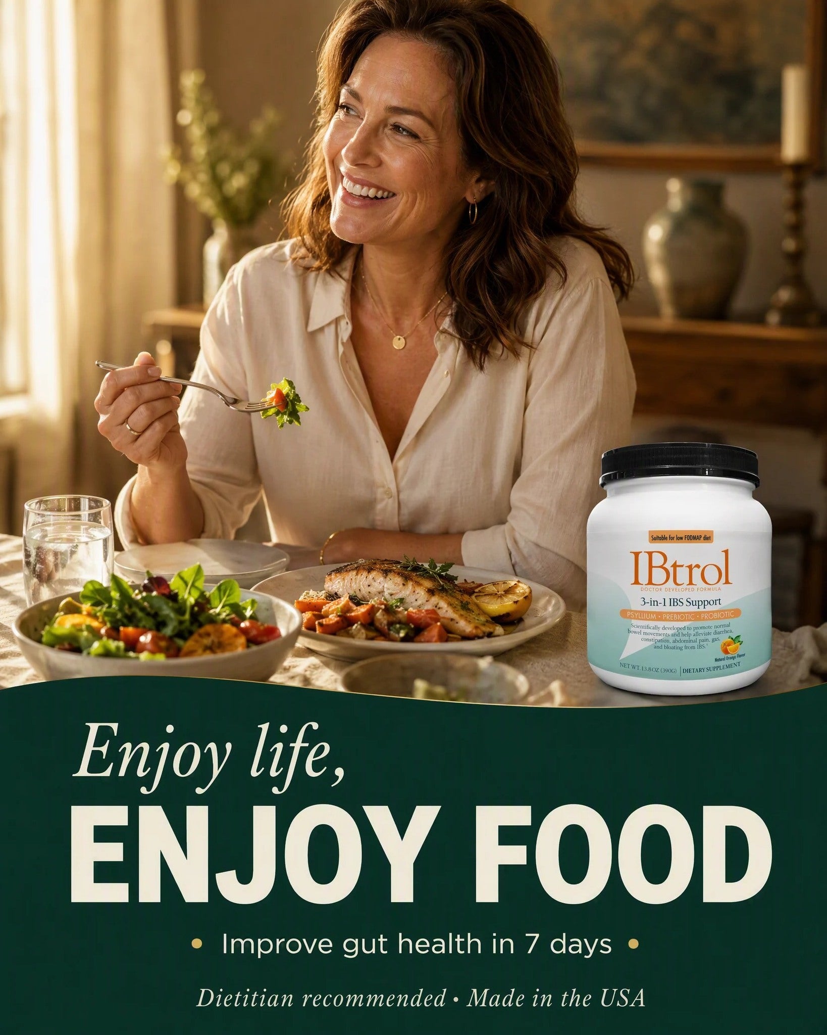 IBtrol® 3-in-1 IBS and Sensitive Gut Support