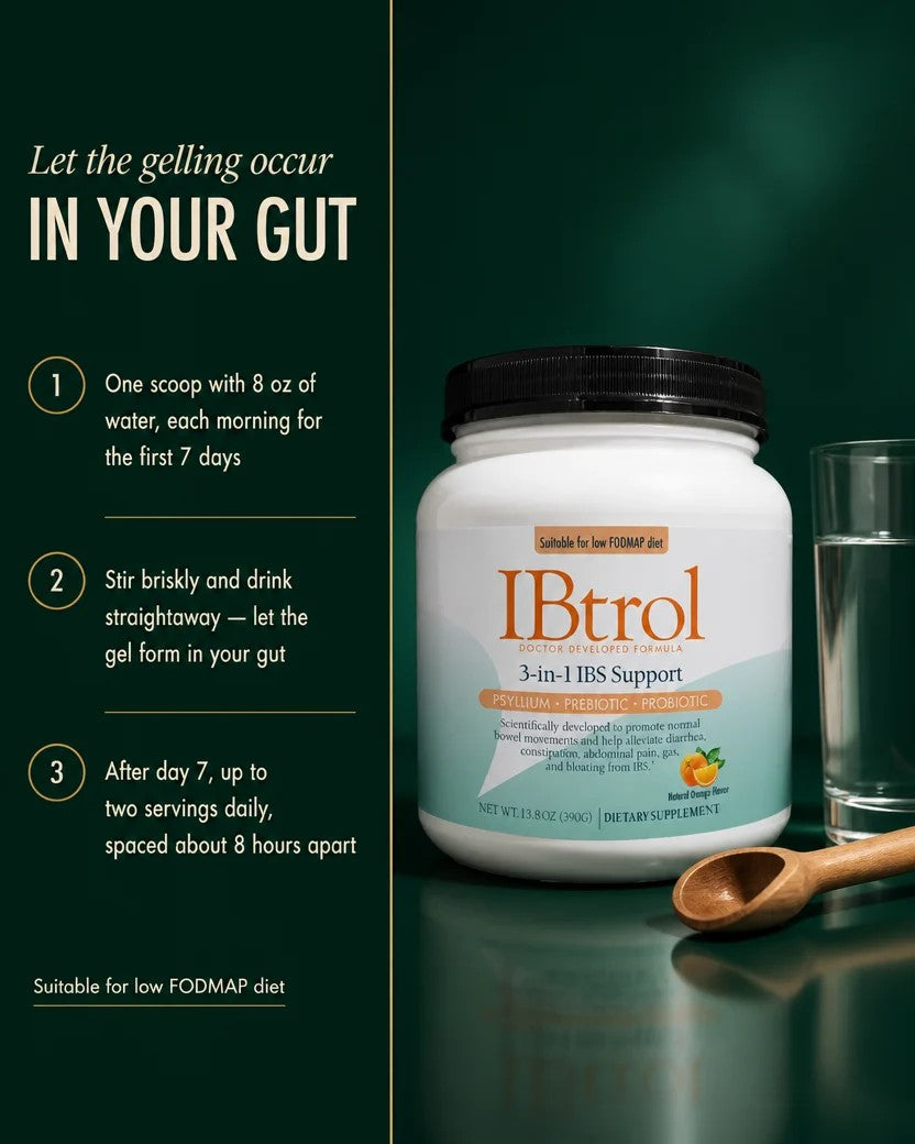 IBtrol® 3-in-1 IBS and Sensitive Gut Support