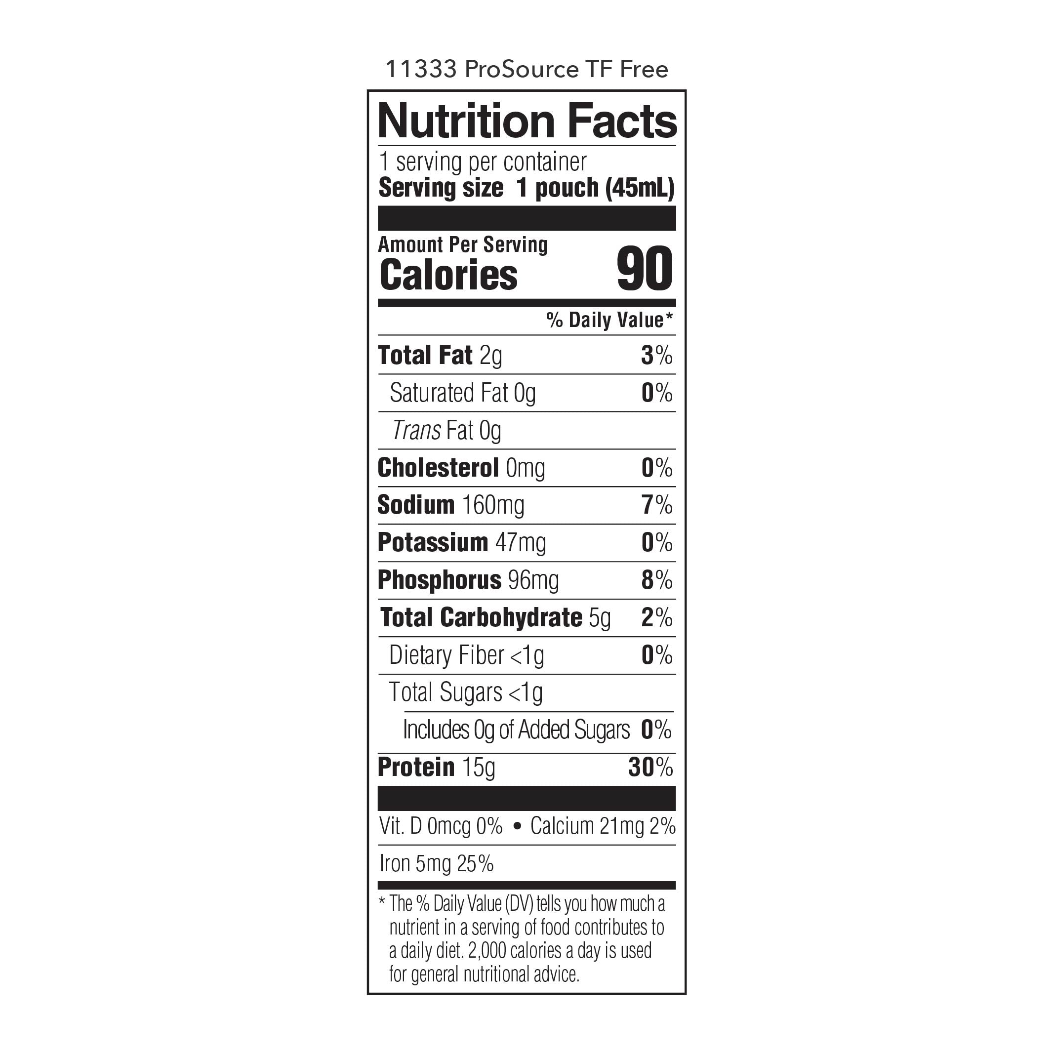 ProSource® TF Free Protein