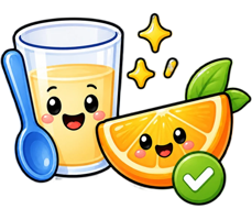 Mild Orange Flavor